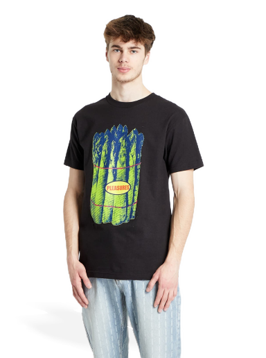 Tričko Pleasures Veggie T-Shirt Čierna | P23W049 BLACK