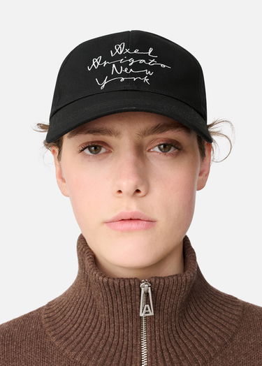 Šiltovka AXEL ARIGATO Scribble New York Baseball Cap Čierna | X3967001, 3