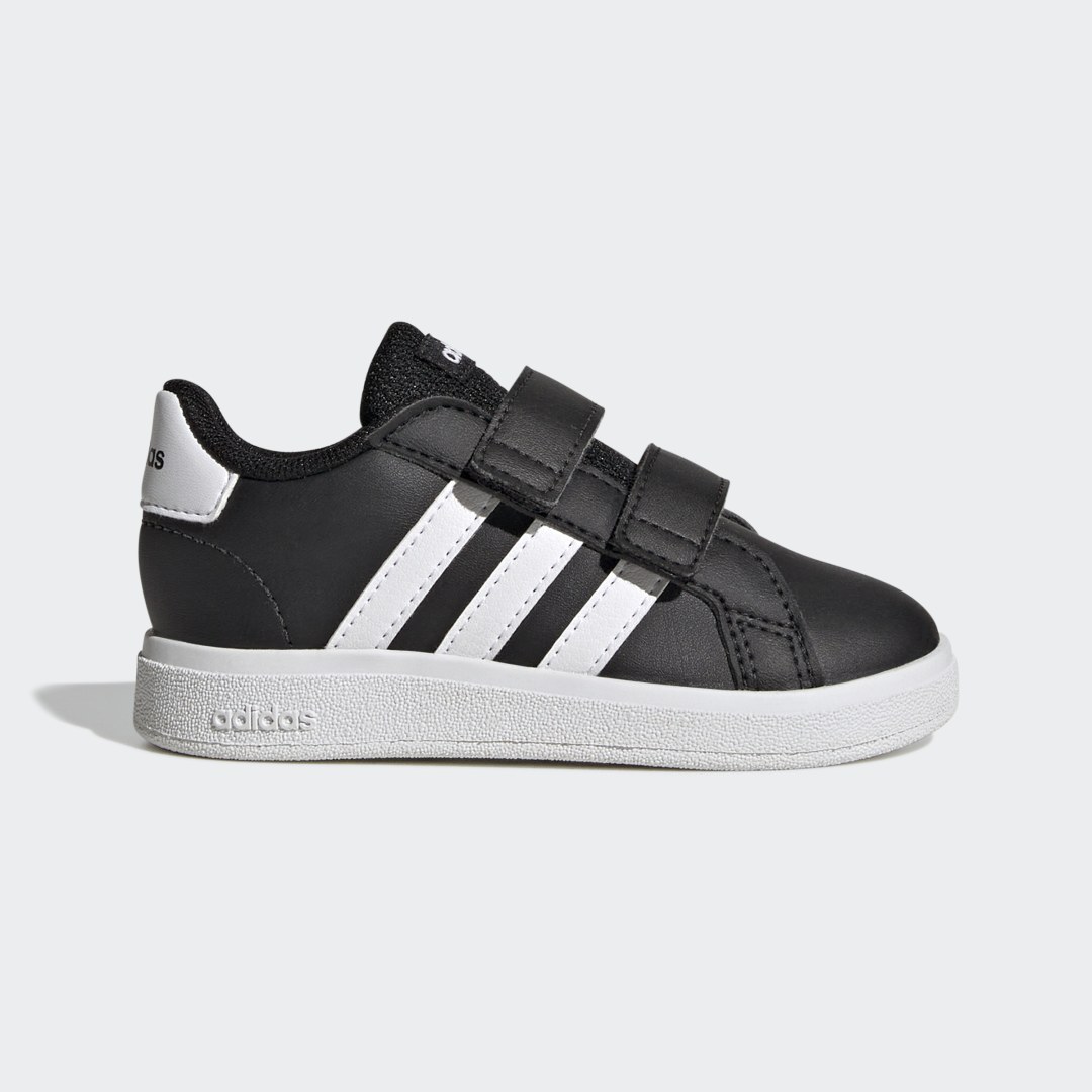 Tenisky a topánky adidas Performance Grand Court Lifestyle Hook and Loop Čierna | GW6523, 0