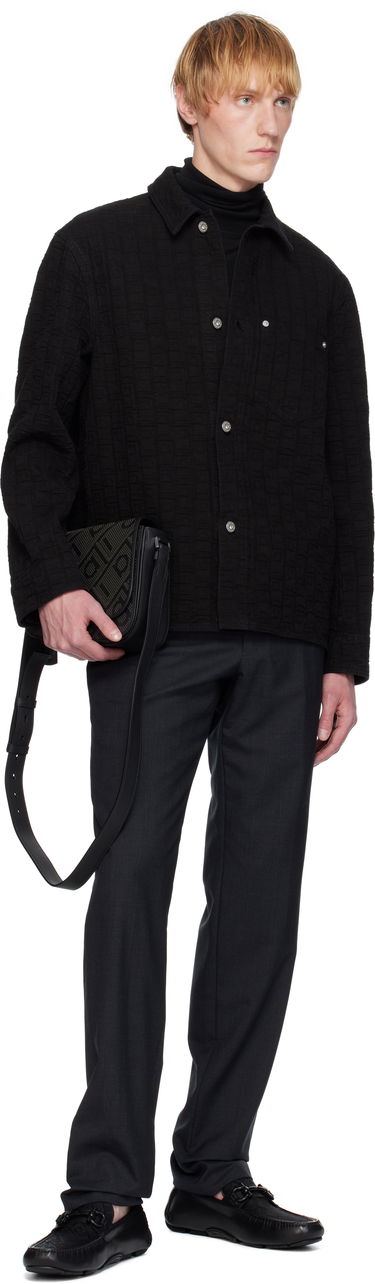 Taška cez rameno FERRAGAMO Salvatore Ferragamo Fiamma Shoulder Bag Čierna | 784126, 3