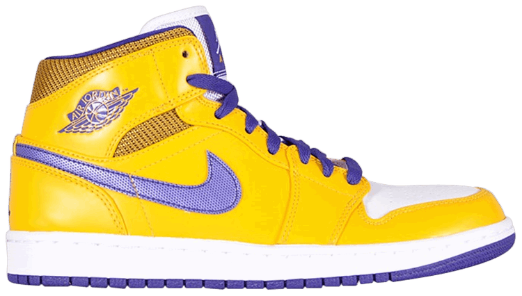 Tenisky a topánky Jordan Air Jordan 1 Mid "Lakers" Žltá | 554724 708, 0