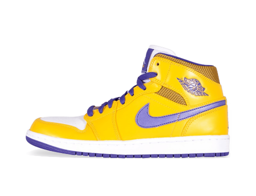 Limitované edície Jordan Air Jordan 1 Mid "Lakers" Žltá | 554724 708