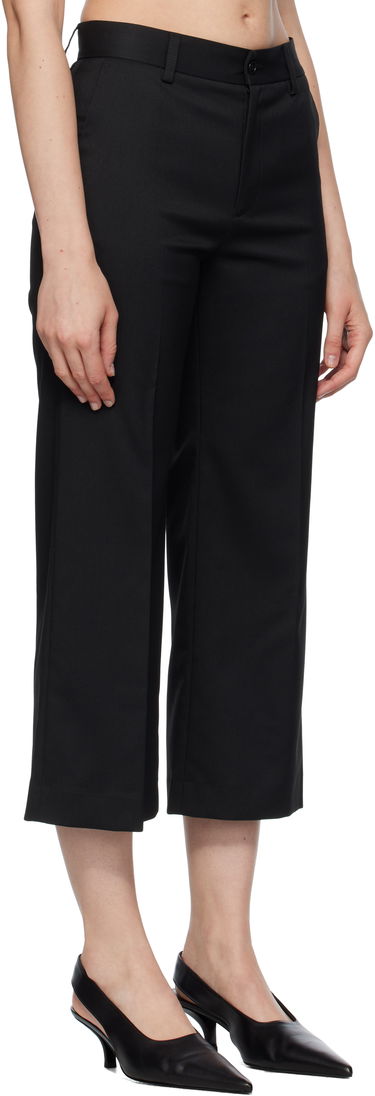 Nohavice Maison Margiela MM6 Maison Margiela Tailoring Blend Cropped Trousers Čierna | S52KA0535 M35227, 1