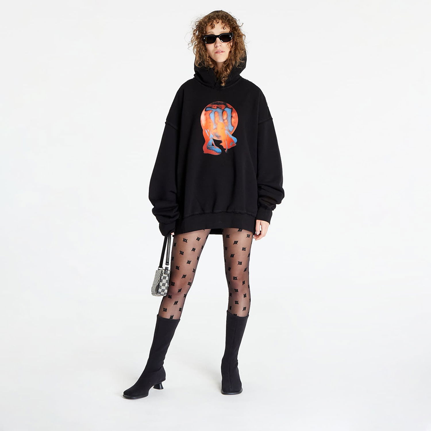 Ponožky MISBHV MISBHV Monogram Tights Black Čierna | 4121A600, 1
