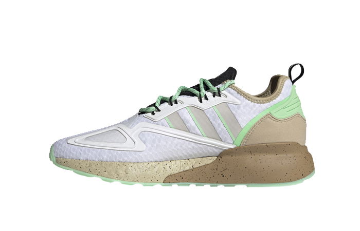 Tenisky a topánky adidas Originals ZX 2K Boost Mudhorn Biela | GZ2760, 0