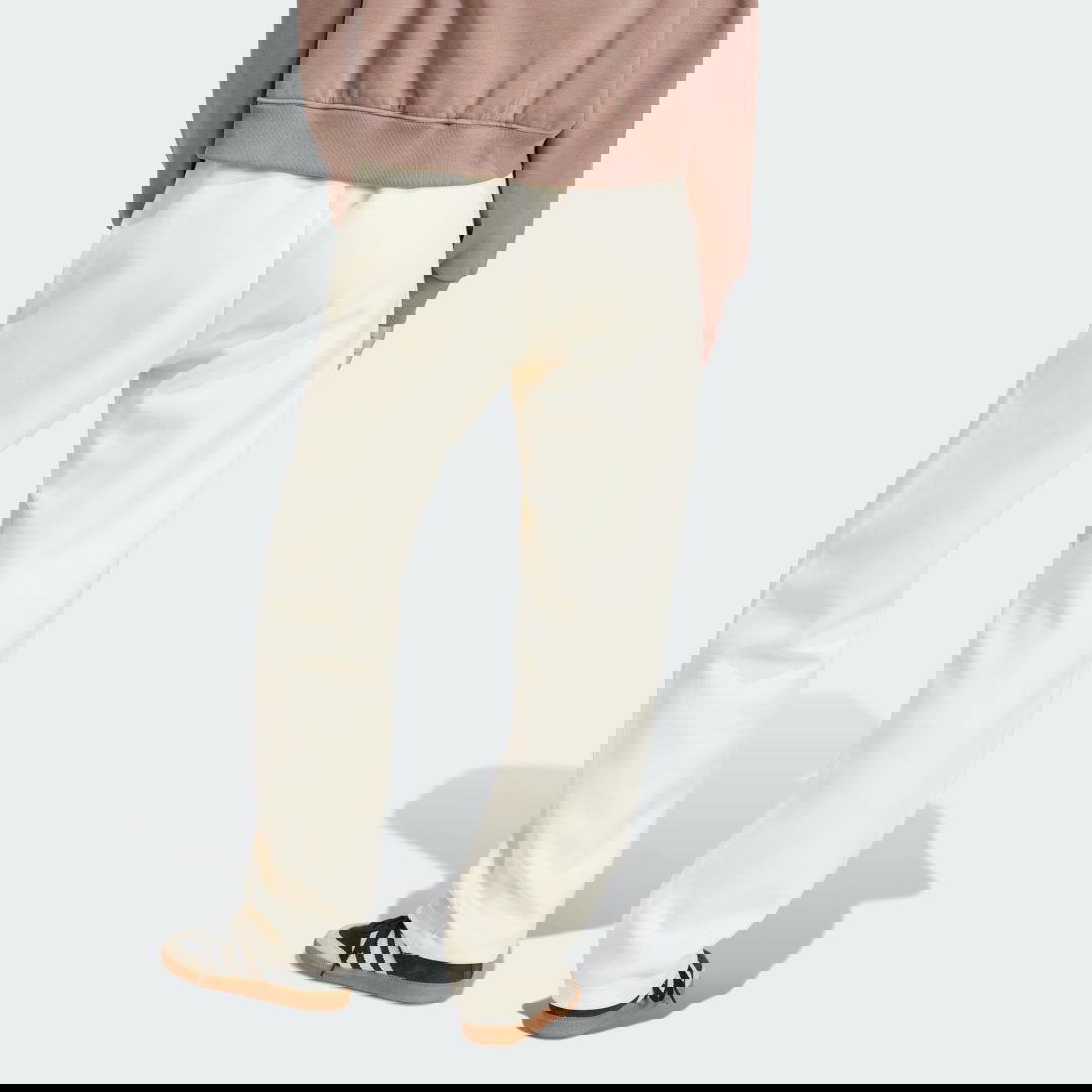 Tepláky adidas Performance 3-Stripes Oversized Sweatpants Béžová | JJ0943, 1