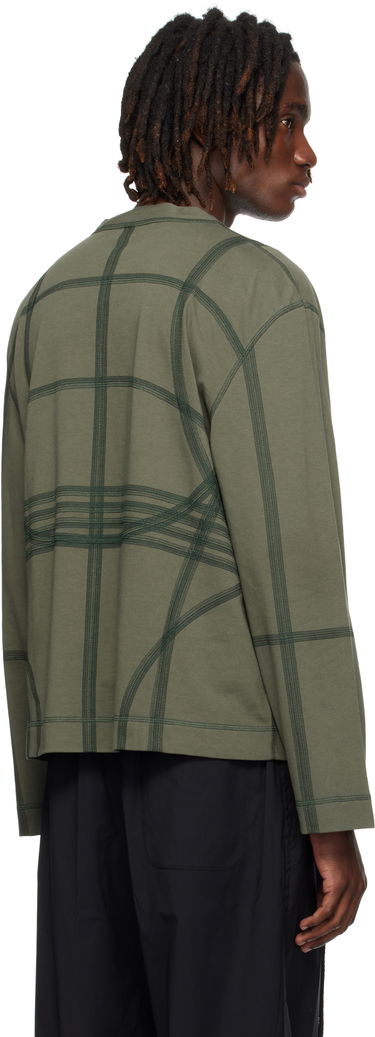 Tričko Craig Green Craig Green Flatlock Long Sleeve T-Shirt Zelené | CGAW25CJETLS11, 2