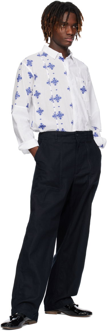 Košeľa Engineered Garments Engineered Garments Short Collar Shirt Biela | 25S1A017, 3