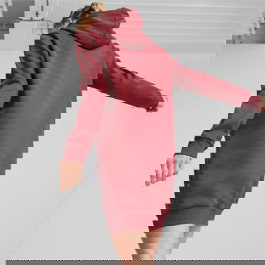 Šaty Puma Essentials Logo da donna Vínová | 671988_22, 4