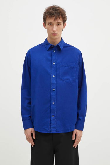 Košeľa WOOD WOOD Wood Wood Nico Relaxed Fit Shirt Modrá | 12435300.1189, 0