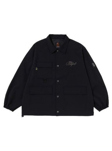 Bunda BAPE Mr Bathing Ape Relaxed Fit Coach Jacket Čierna | 7J30-140-001