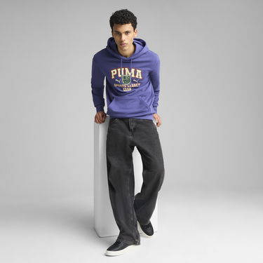 Mikina Puma SPORTS LEGACY Hoodie Fialová | 629629_46, 2