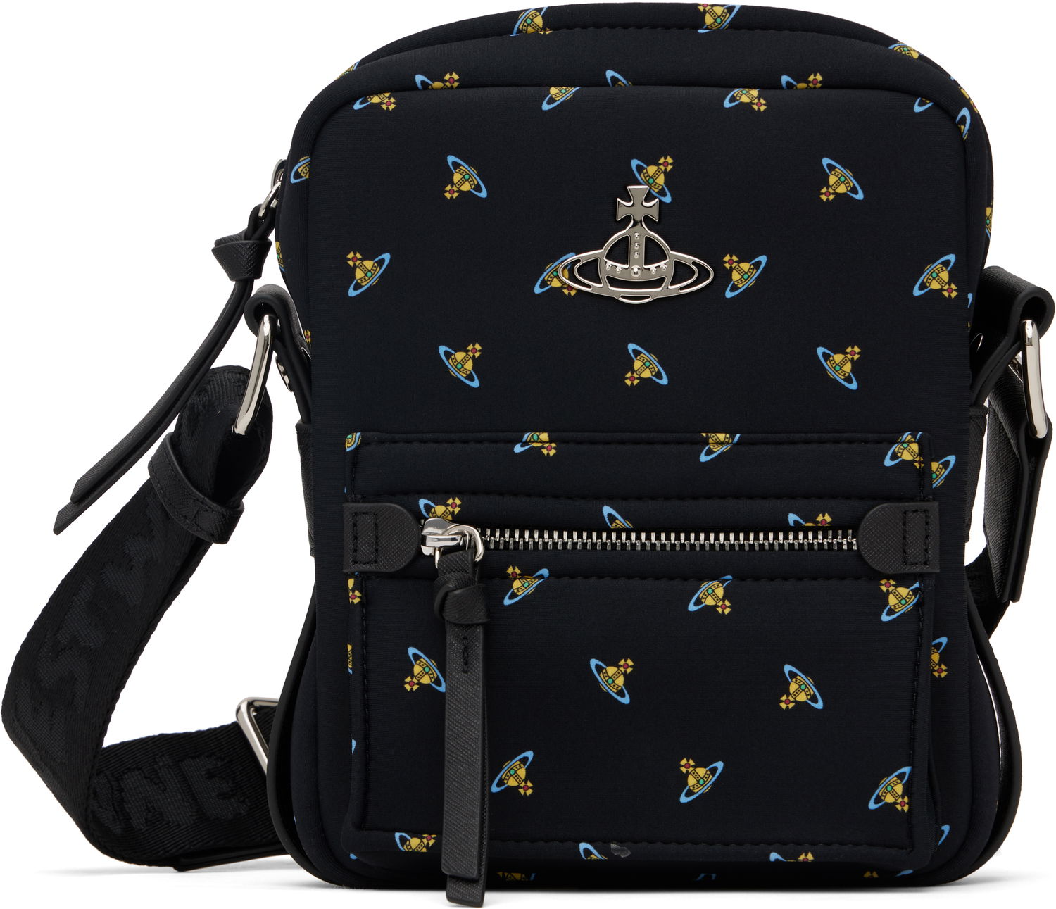 Taška cez rameno Vivienne Westwood Crossbody Bag Čierna | 4803000BU-W00ZQ-, 0