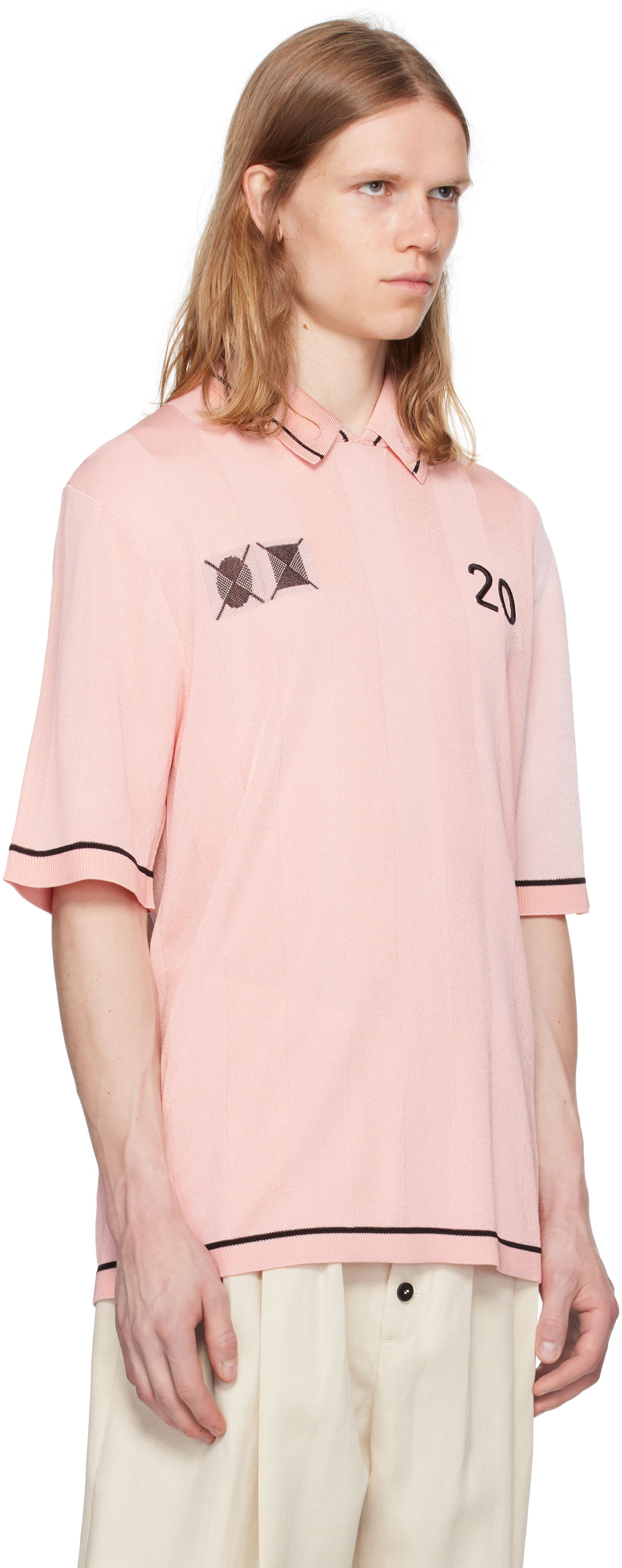 Polo tričko Jacquemus Jacquemus La Croisière 'The Liga' Polo Shirt undefined | 25E255KN542-2432, 1