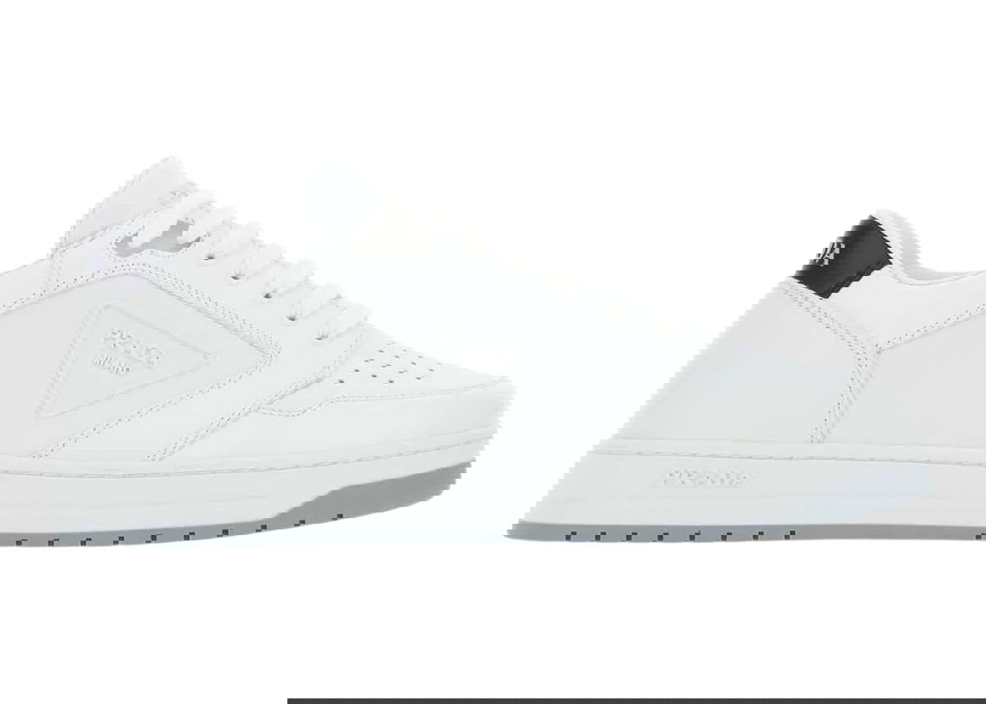 Tenisky a topánky Prada Round Toe Sneakers White Black Biela | 2EE363_3LJ6_F097W, 0