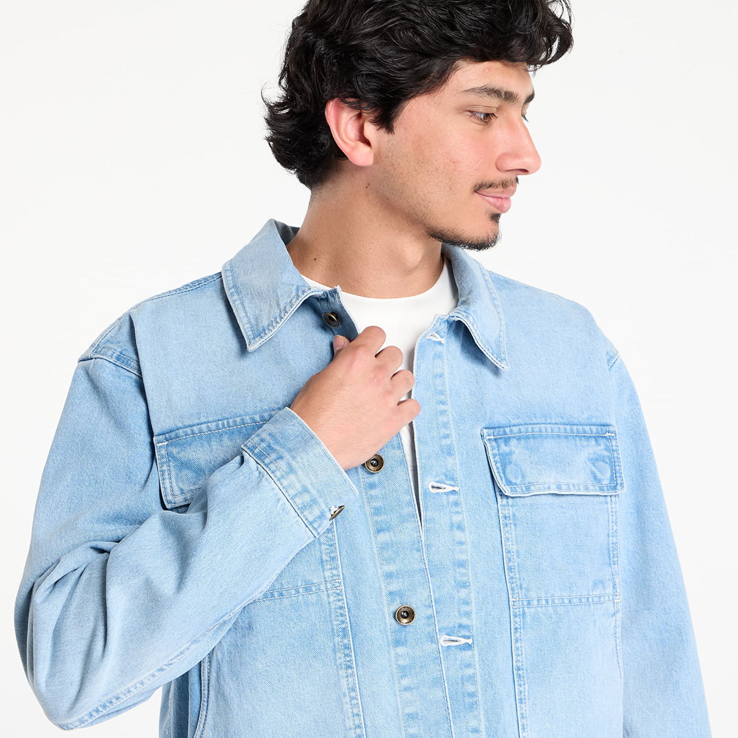 Bunda Vans Premium Mcavoy Trucker Jacket Modrá | VN000PJ2TTJ, 1