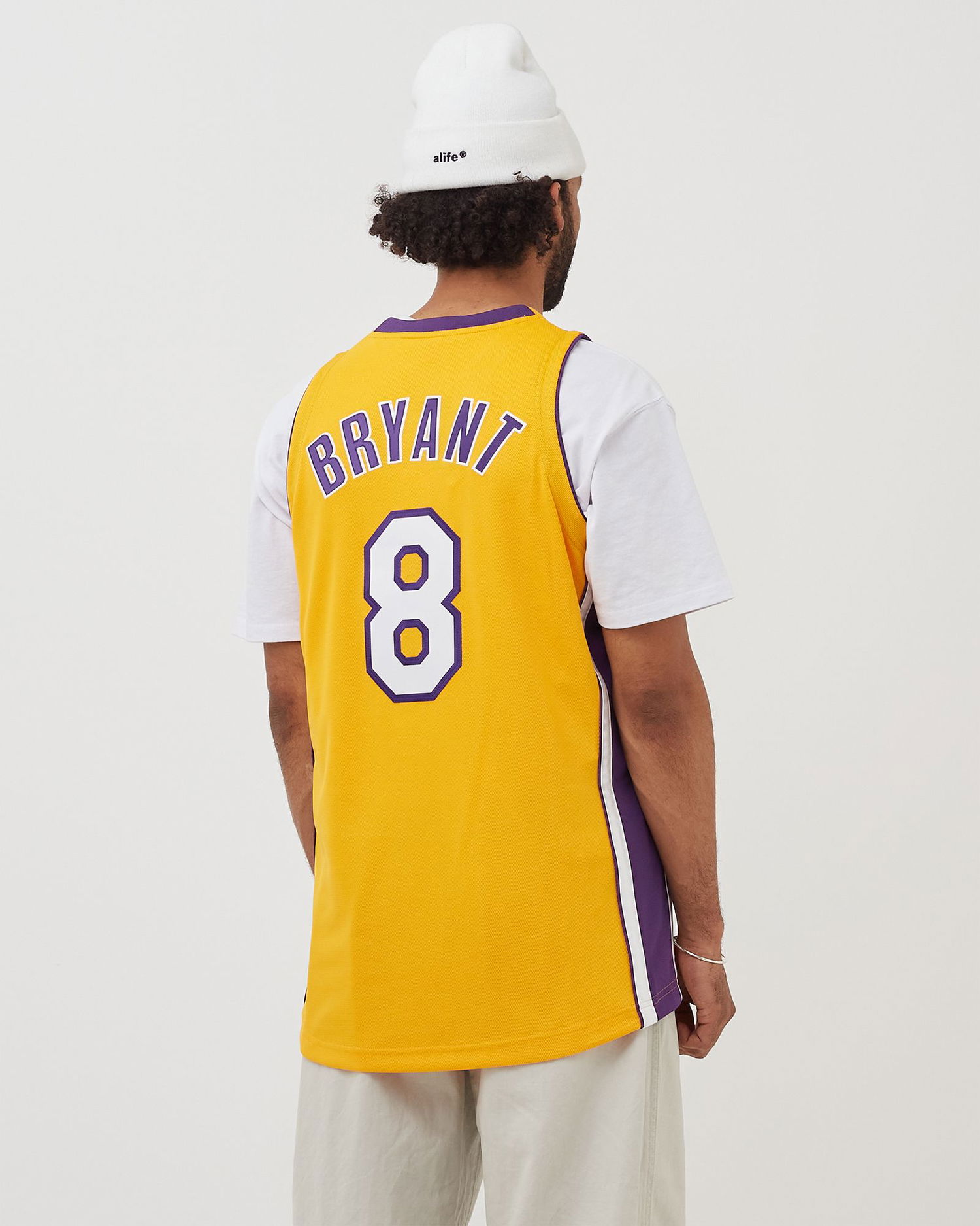 Dres Mitchell & Ness NBA AUTHENTIC JERSEY LOS ANGELES LAKERS HOME 1999-00 FINALS KOBE BRYANT #8 Žltá | AJY4CP19001-LALLTGD99KBR, 1