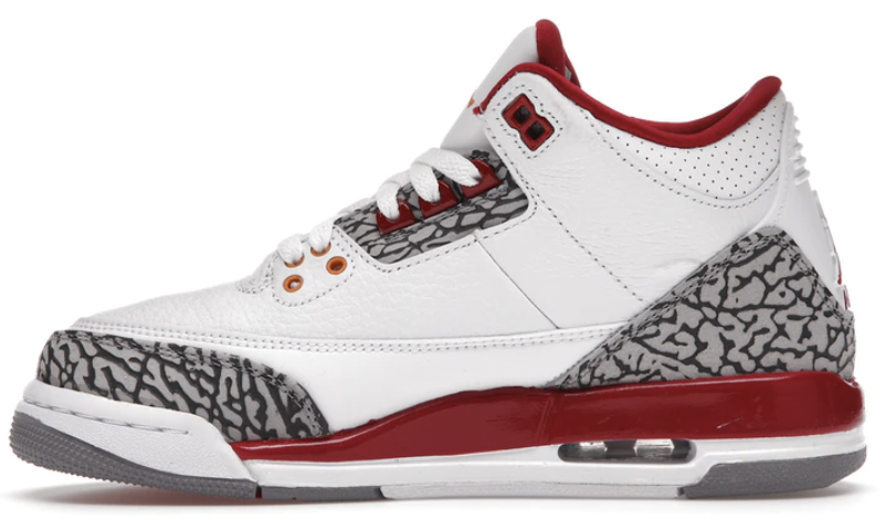 Tenisky a topánky Jordan Air Jordan 3 Retro "Cardinal Red" GS Biela | 398614-126, 0