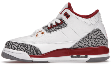 Tenisky a topánky Jordan Air Jordan 3 Retro "Cardinal Red" GS Biela | 398614-126, 0