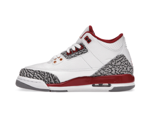 Tenisky a topánky Jordan Air Jordan 3 Retro "Cardinal Red" GS Biela | 398614-126