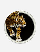 Charger Plate With Leopard Print