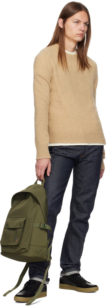 Batoh Paul Smith PS Paul Smith Backpack with Front Pocket Zelené | M2A-7914-NOUTZE-36-0, 3