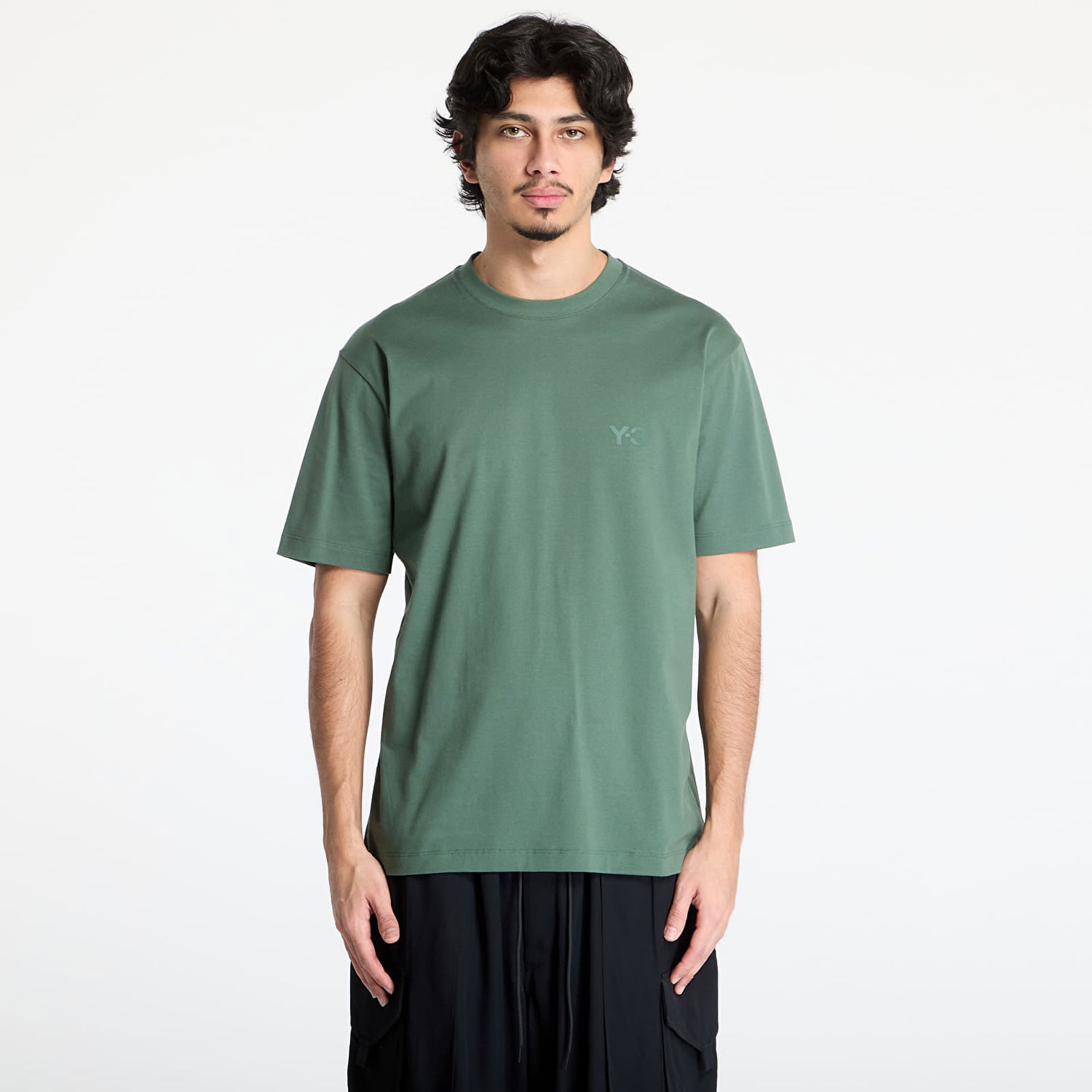 Tričko Y-3 Y-3 Regular Short Sleeve T-Shirt Zelené | JM7870, 0
