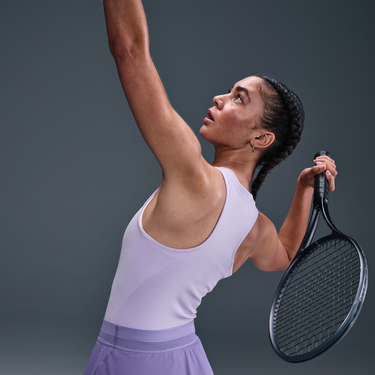 Tielko Nike NikeCourt Advantage Dri-FIT Tennis Tank Fialová | FZ6657-515, 4