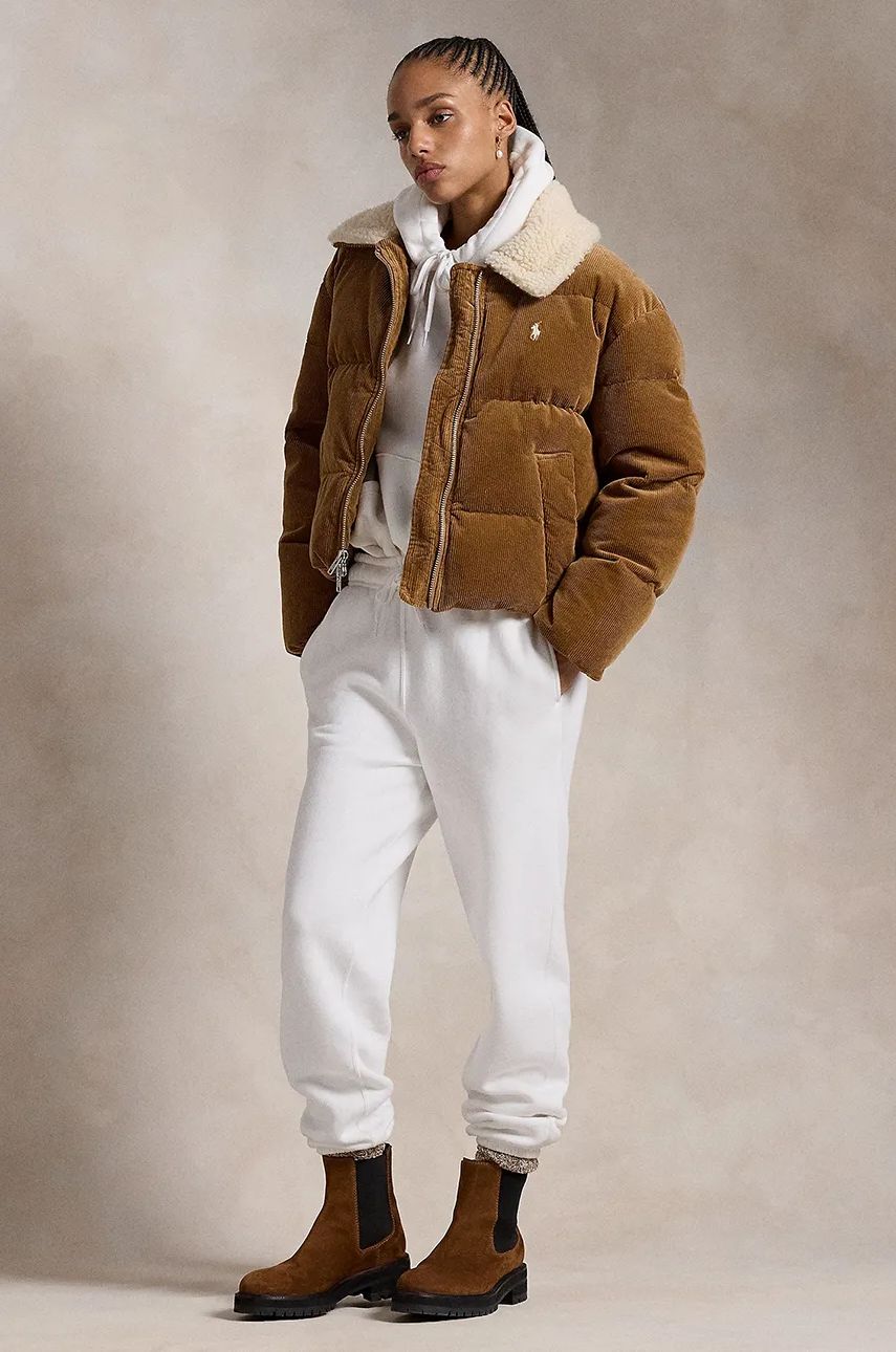 Corduroy Puffer Jacket