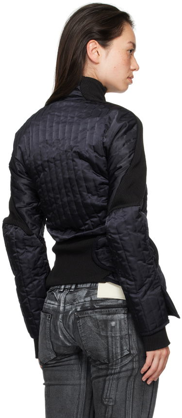 Bomber bunda Ottolinger Ottolinger Quilted Silhouette Jacket Čierna | 1090605221, 2