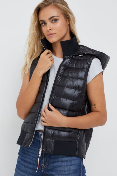 Vesta Tommy Hilfiger Vest Čierna | WW0WW35079.9BYY, 0