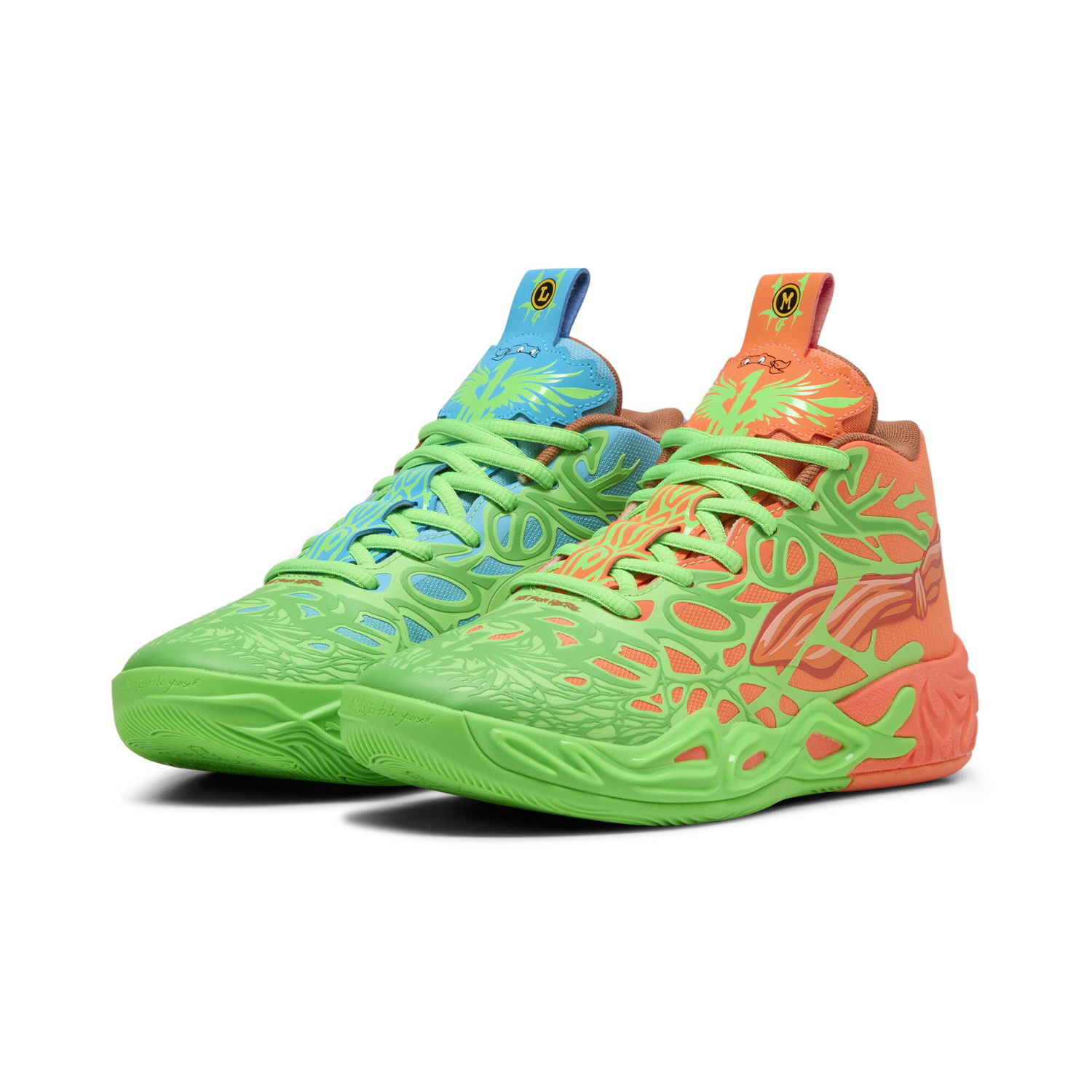 Tenisky a topánky Puma HOOPS x TMNT MB.04 LM Zelené | 311313_01, 1
