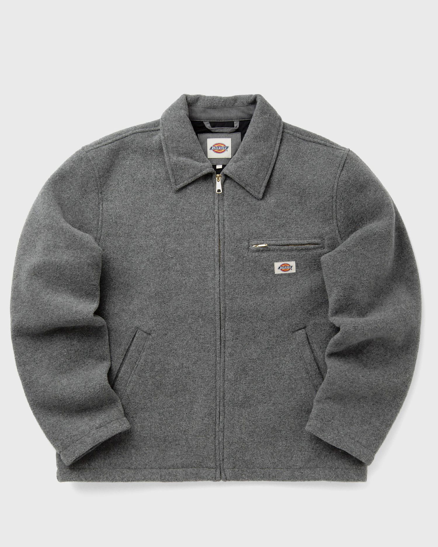 Bunda Dickies Oliver Springs Collared Full-Zip Workwear Jacket Šedá | DK0A87OCL411, 0