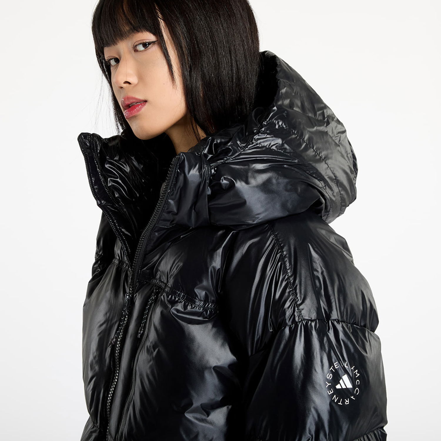 Prešívaná bunda adidas Performance Short Puffer Jacket Čierna | IW9842, 1