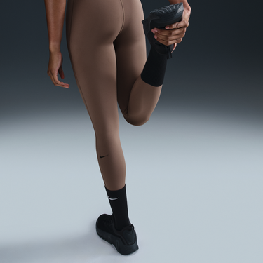 Tielko Nike Nike Universa 7/8 High-Waisted Mid-Support Pocket Leggings Hnedá | HQ6813-233, 3