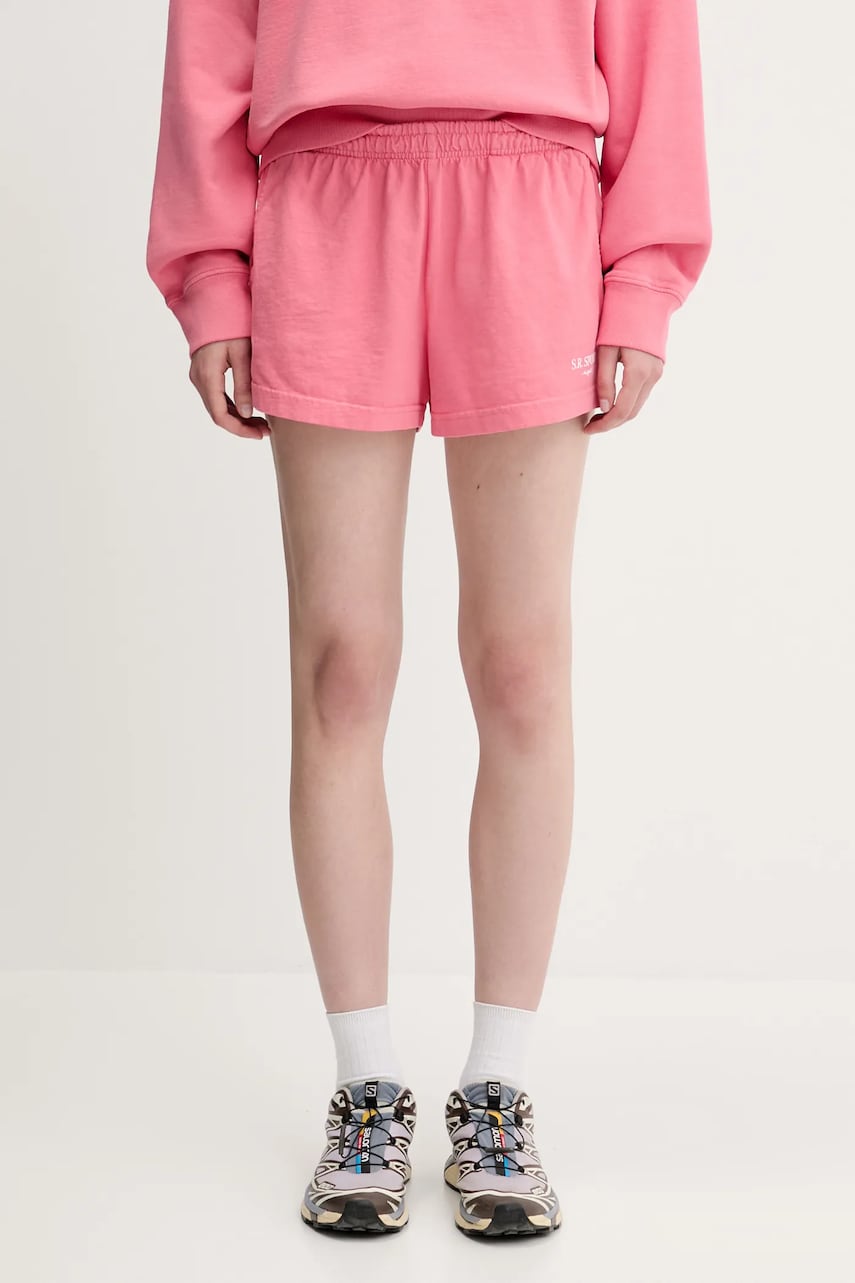 Šortky Sporty & Rich Sporty & Rich Sr Sport Disco High Waist Shorts Ružová | SH037612304P139, 0