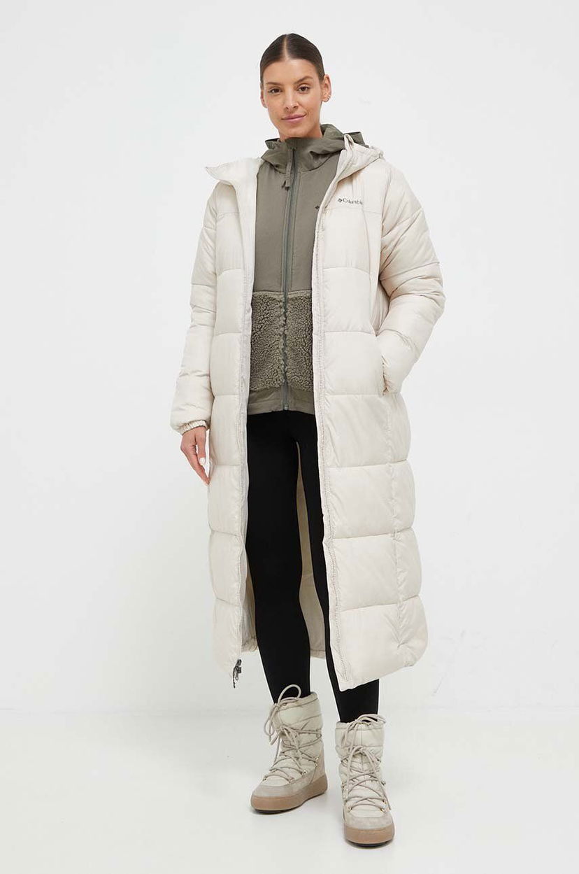 Prešívaná bunda Columbia Columbia Women's Winter Parka Béžová | 2052921