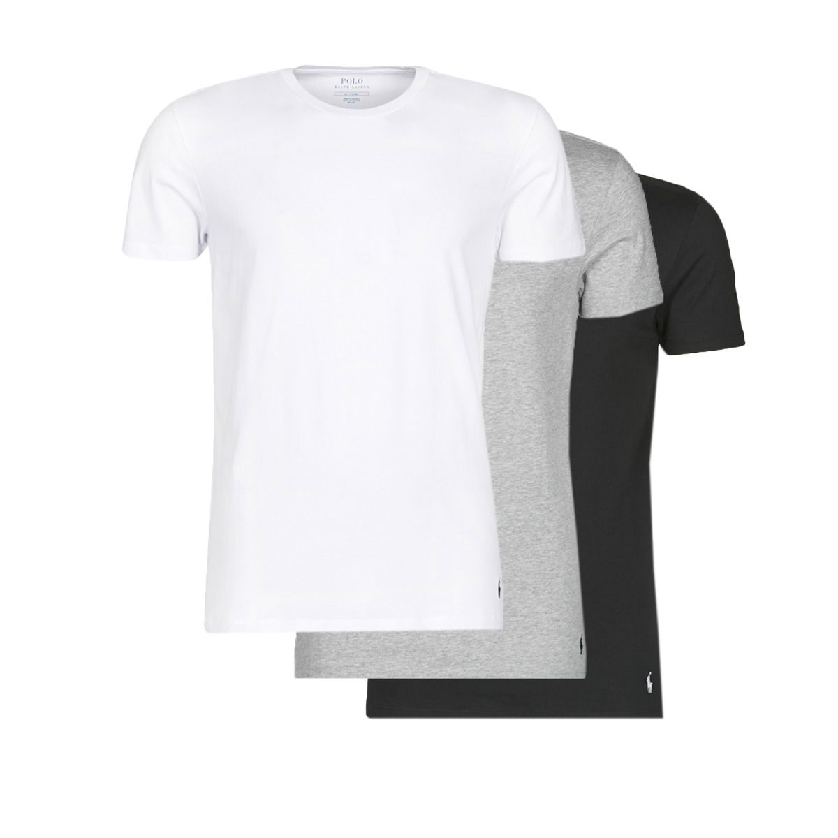 Tričko Polo by Ralph Lauren 3 PACK CREW UNDERSHIRT Rôznofarebný | 714830304002-NOS=714709274001, 0