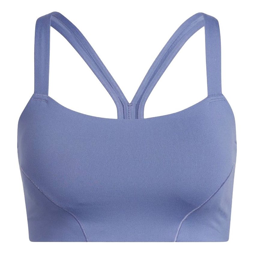 Podprsenka adidas Originals Light-Support Yoga Bra Modrá | H56331, 0