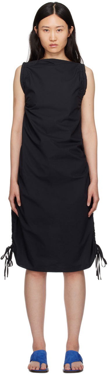 Šaty Baserange Baserange Pictorial Midi Dress Čierna | DRPS-CO-SP24, 0