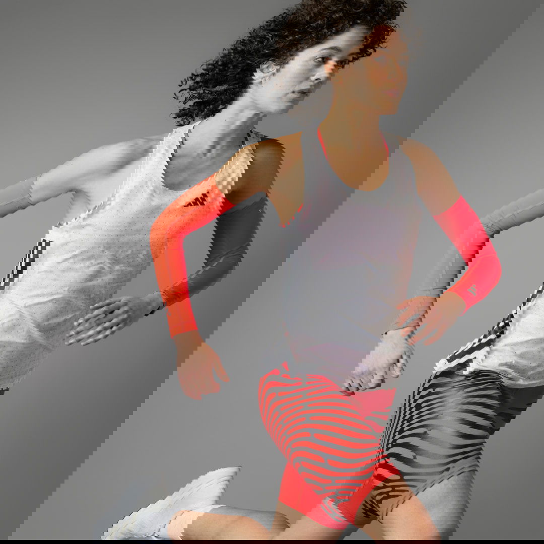 Tielko adidas Performance Adizero Running Tank Top Biela | JC7667, 0