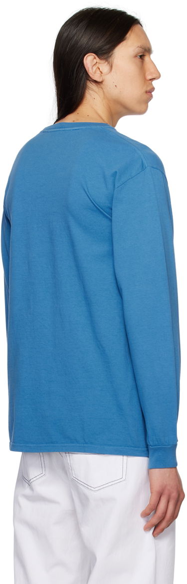 Tričko Noah Noah Modern Boy Pocket Tee Modrá | PT024SS23CFW, 2
