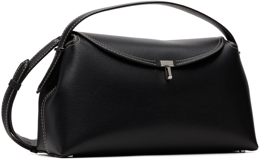 T-Lock Leather Shoulder Bag
