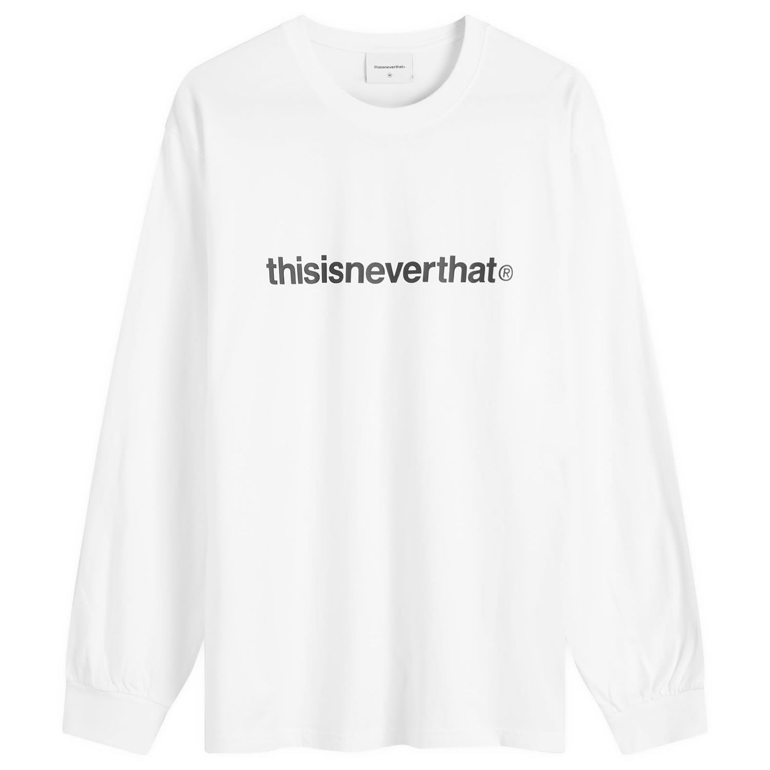 Tričko thisisneverthat T-Logo Long Sleeve T-Shirt Biela | TN243TTSLT02-WHT, 0