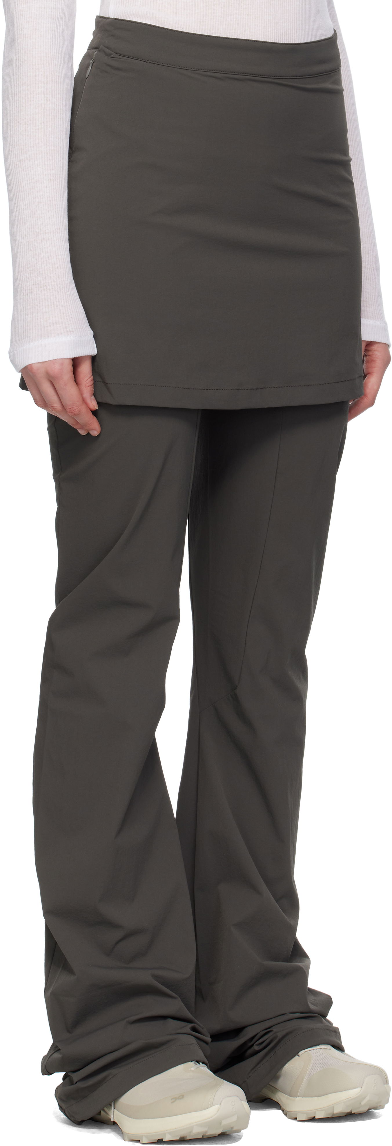 Nohavice ROA ROA Skort Sport Pants Šedá | RBWW025FA13, 1