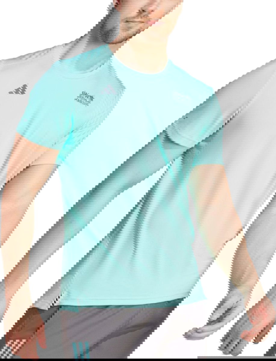 Tričko adidas Originals BMW Berlin Marathon 2023 Legends Tee Tyrkysová | in1338, 0