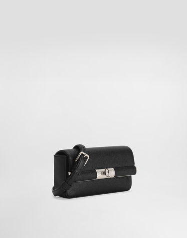Taška cez rameno Dolce & Gabbana Dolce & Gabbana Marlene Mini Calfskin Crossbody Bag Čierna | BP3415A9AB680999, 2