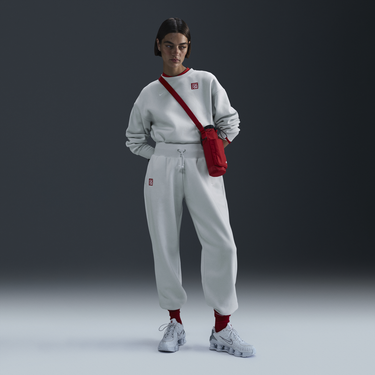 Tepláky Nike Football Liverpool FC Phoenix Fleece High Waisted Sweatpants Šedá | FZ4143-043, 0