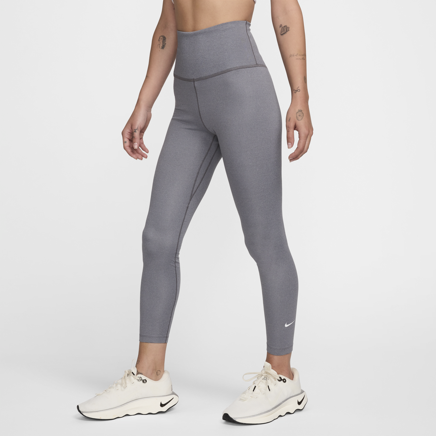 Legíny Nike Therma-FIT One 7/8 High-Waisted Women's Leggings Šedá | FB8612-084, 0