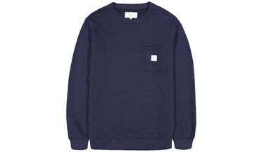 Mikina Makia Square Pocket Sweatshirt Navy | M41073_661, 0